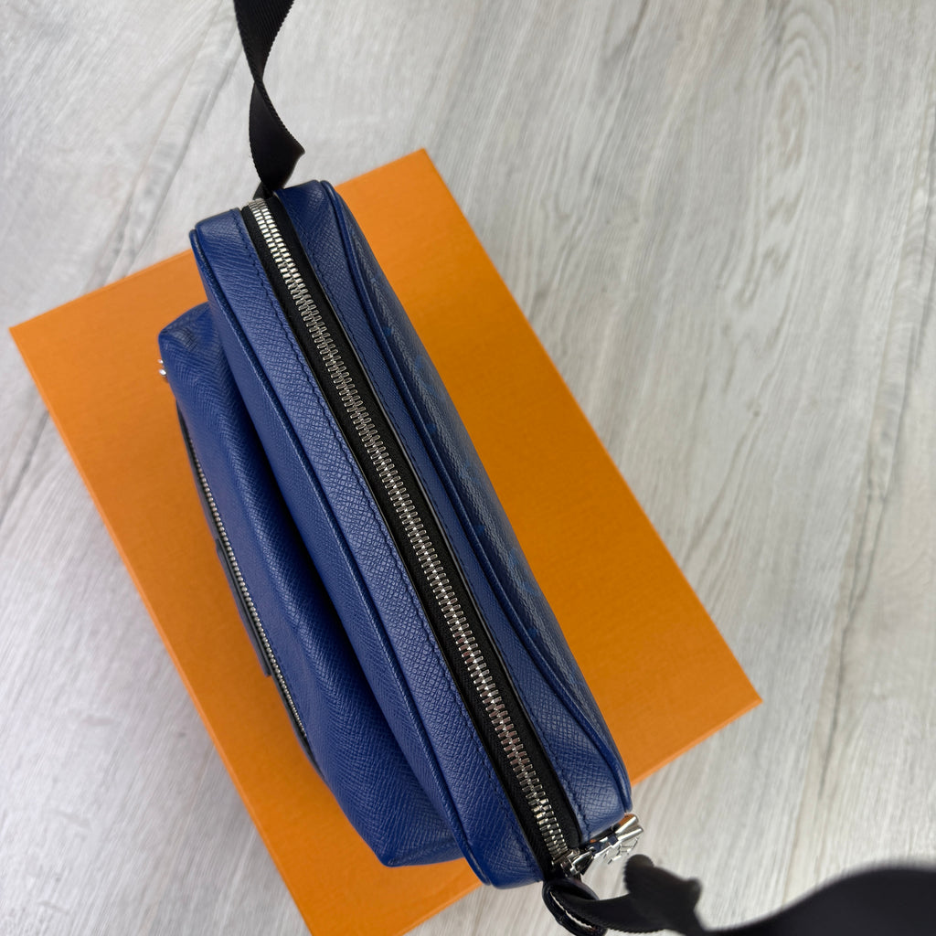 Louis Vuitton Men’s Blue Monogram Outdoor Messenger Bag