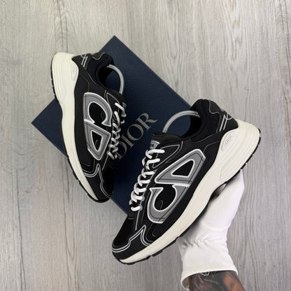 Dior B30 Men’s Black & White Trainers - 42.5 (Fit Uk 8.5)