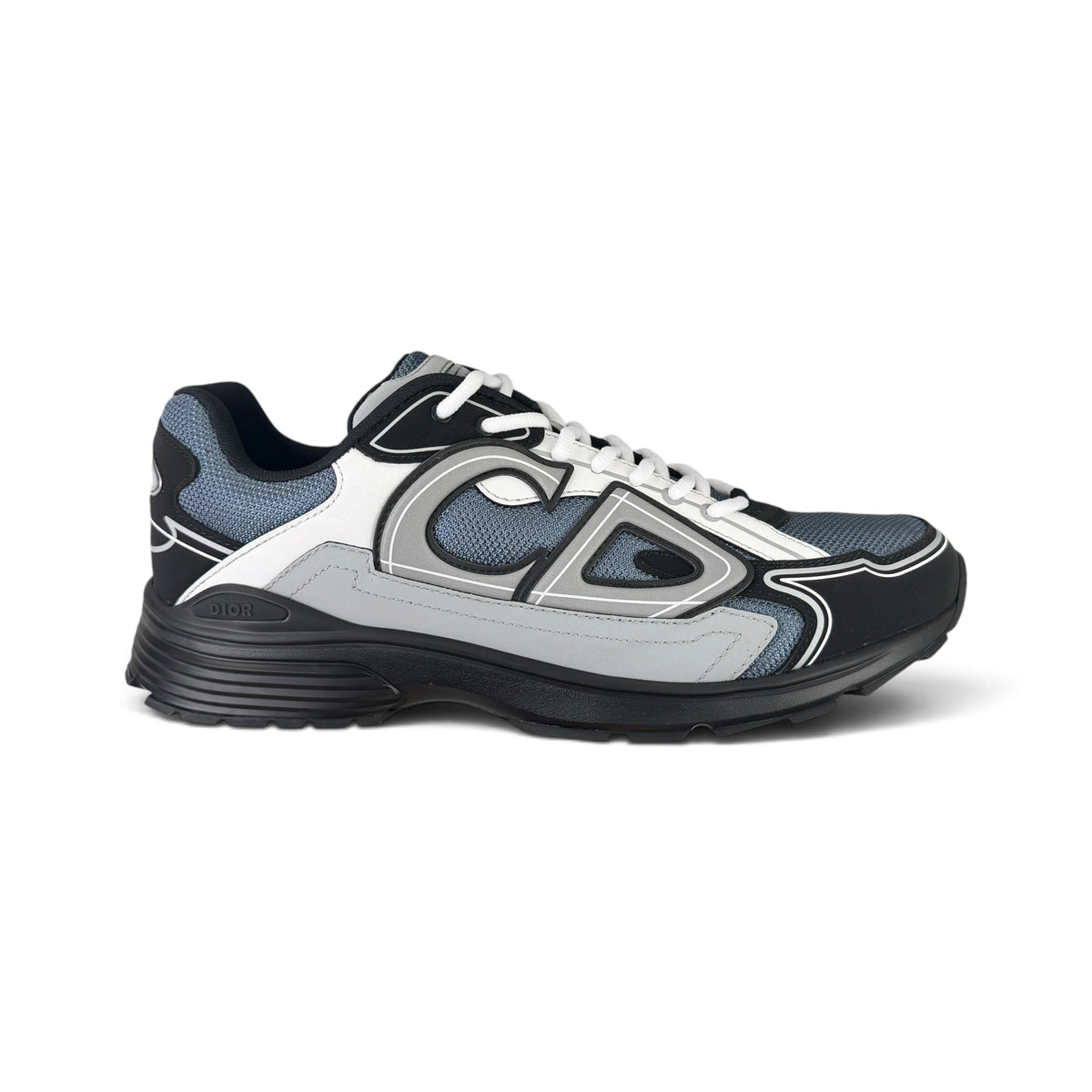 Dior B30 Men’s Blue Grey / White / Black Trainers - 44 (Uk 10)