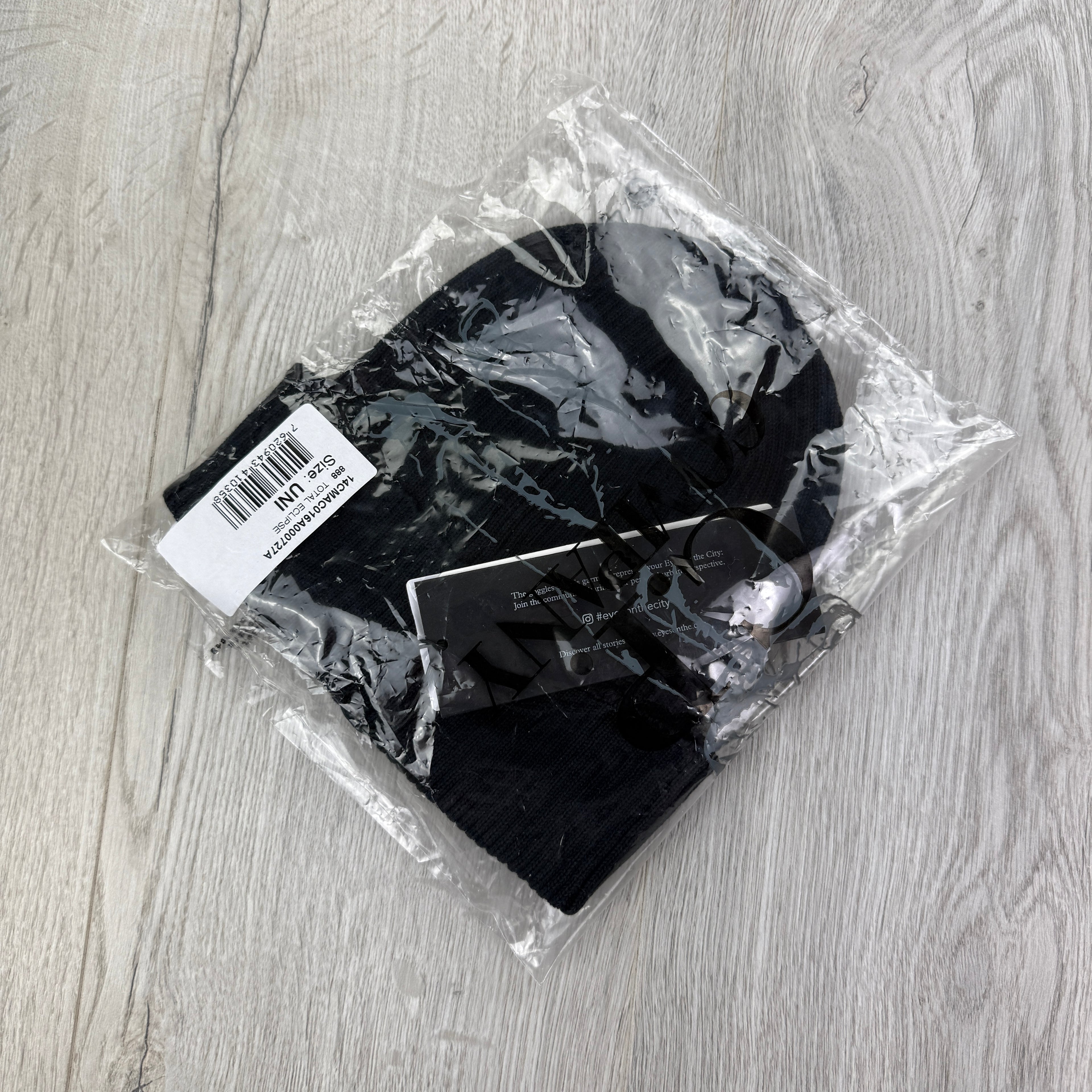 CP Company Men’s Navy Goggle Beanie