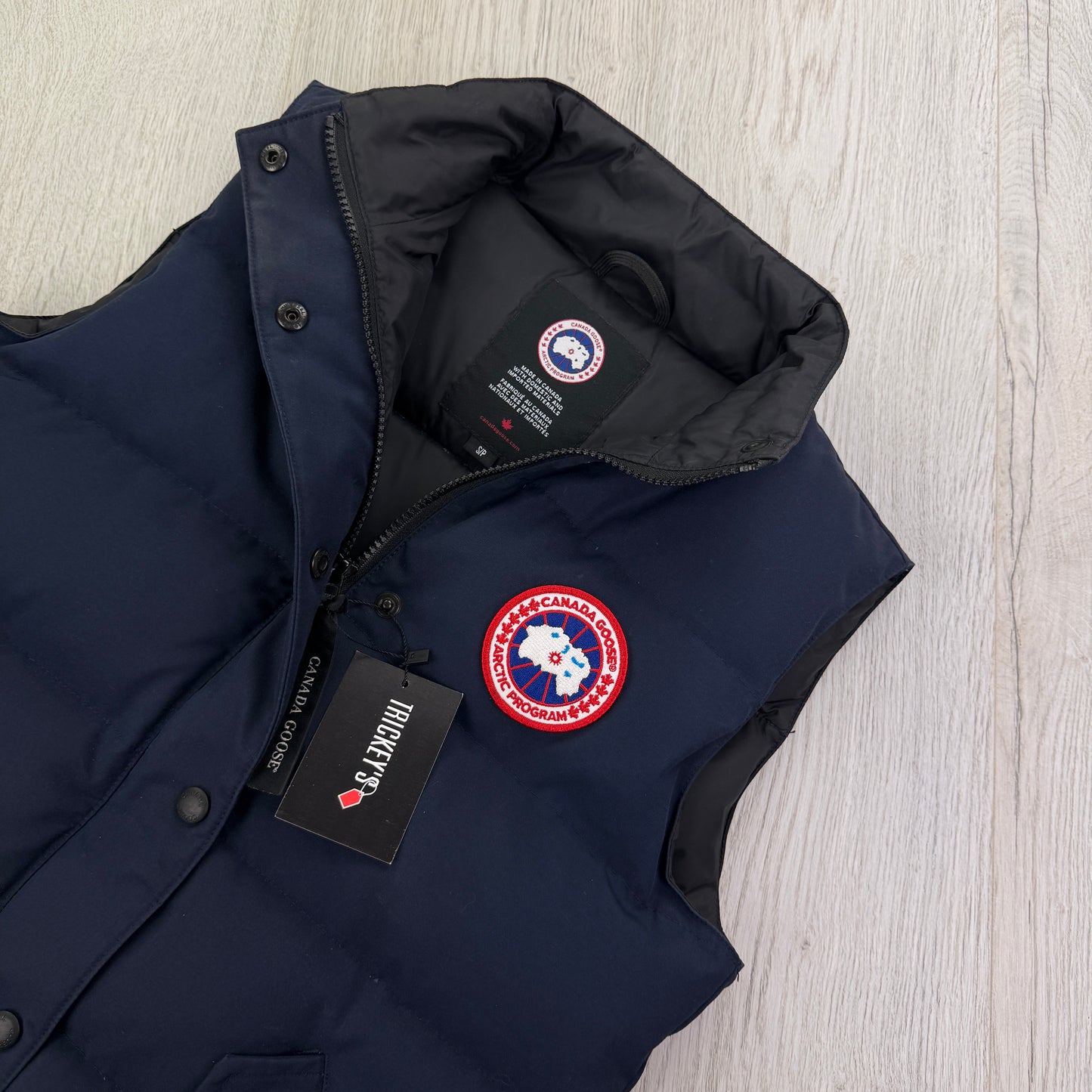 Goose Women’s Navy Bodywarmer - Small