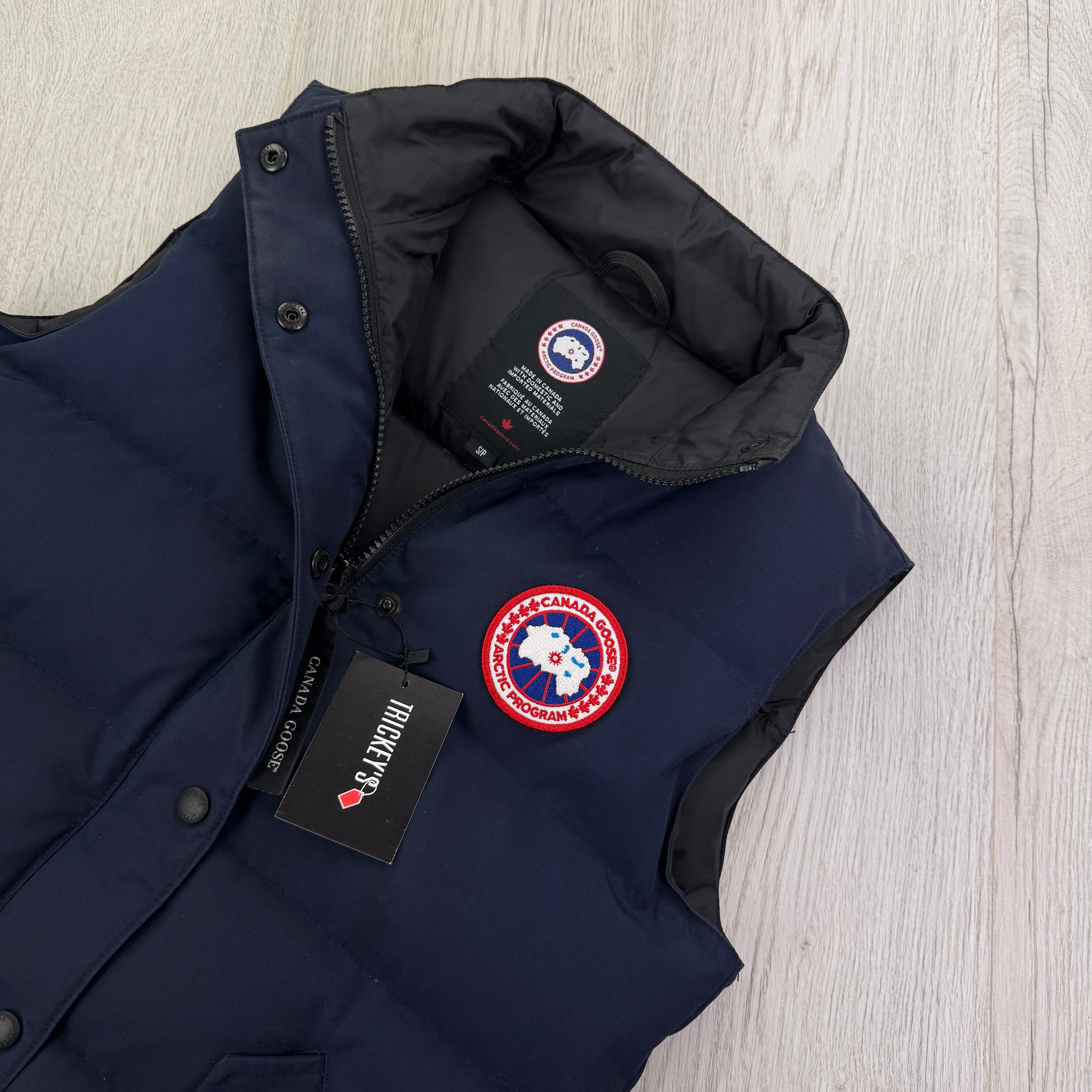 Goose Women’s Navy Bodywarmer - Small