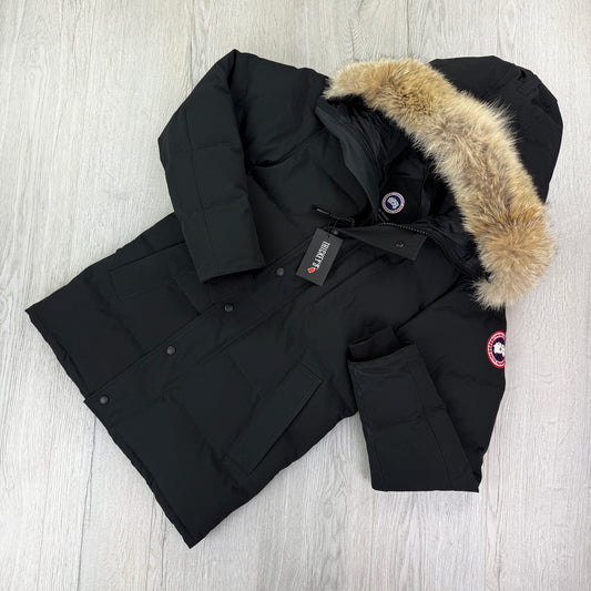 Canada Goose Men’s Black Carson Parker Jacket - Small