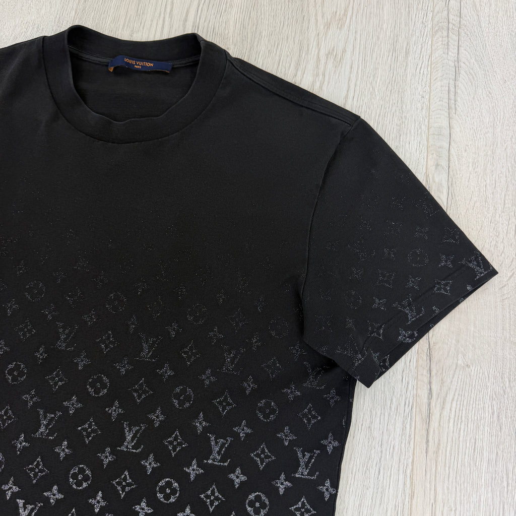 Louis Vuitton Men’s Black Gradient T-shirt