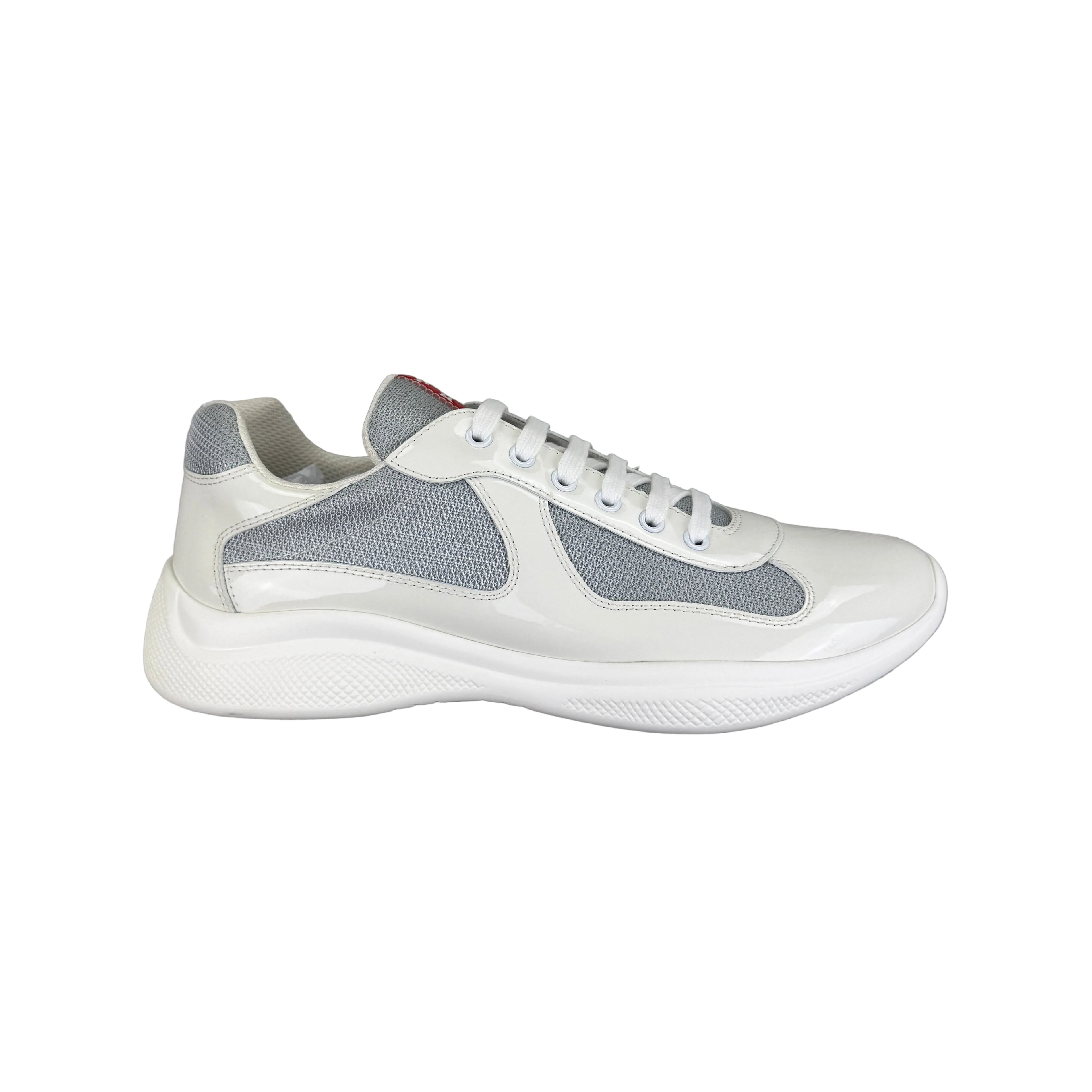 Prada Cups Men’s White Trainers - Uk 11