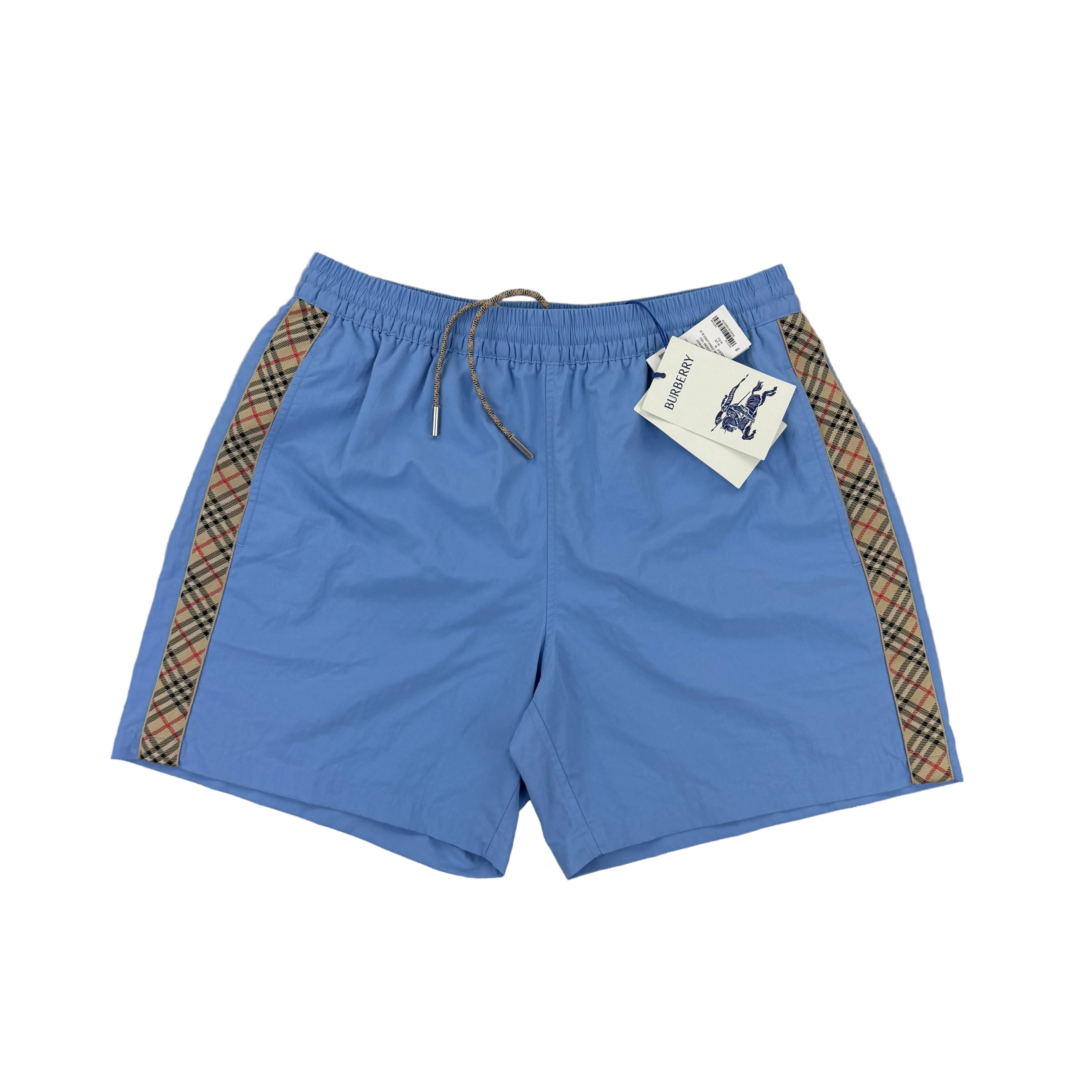 Burberry Men’s Blue Swim Shorts - Medium