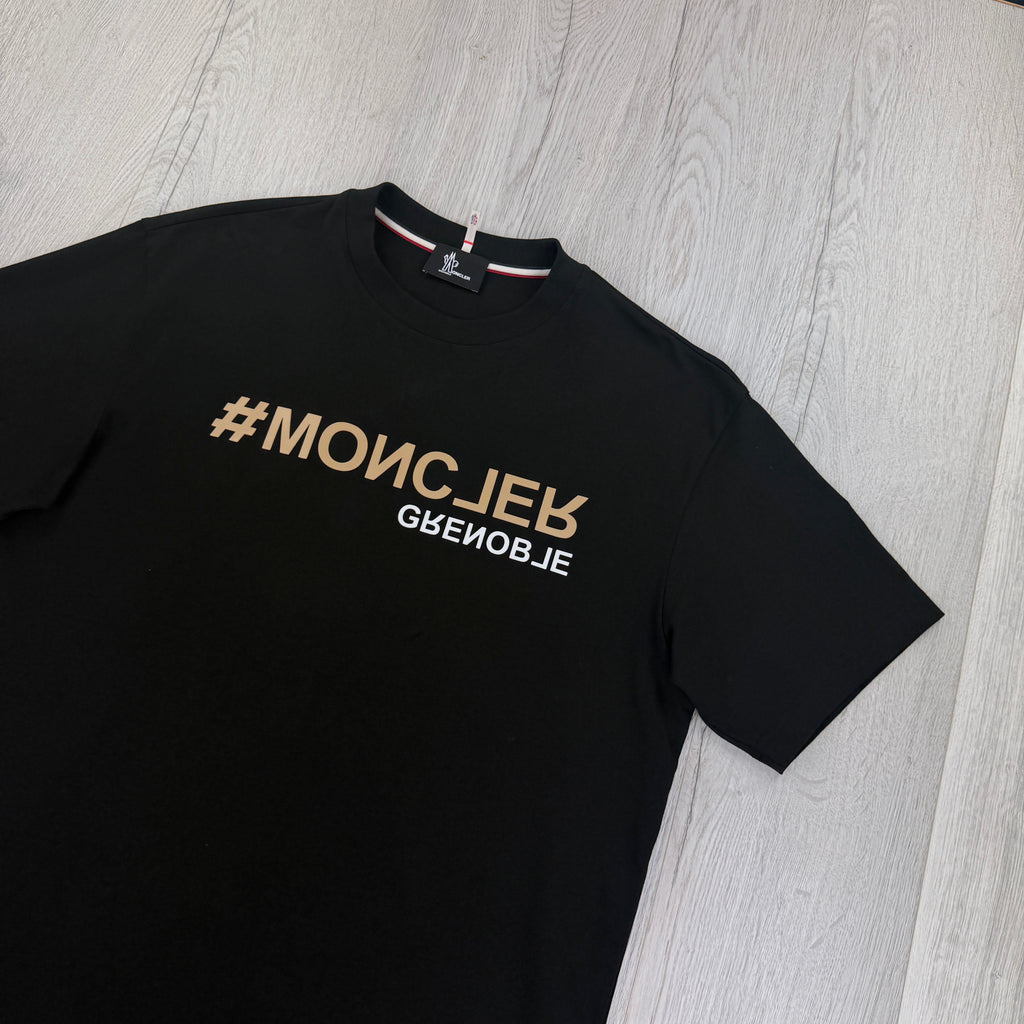 Moncler Grenoble Men’s Black T-shirt