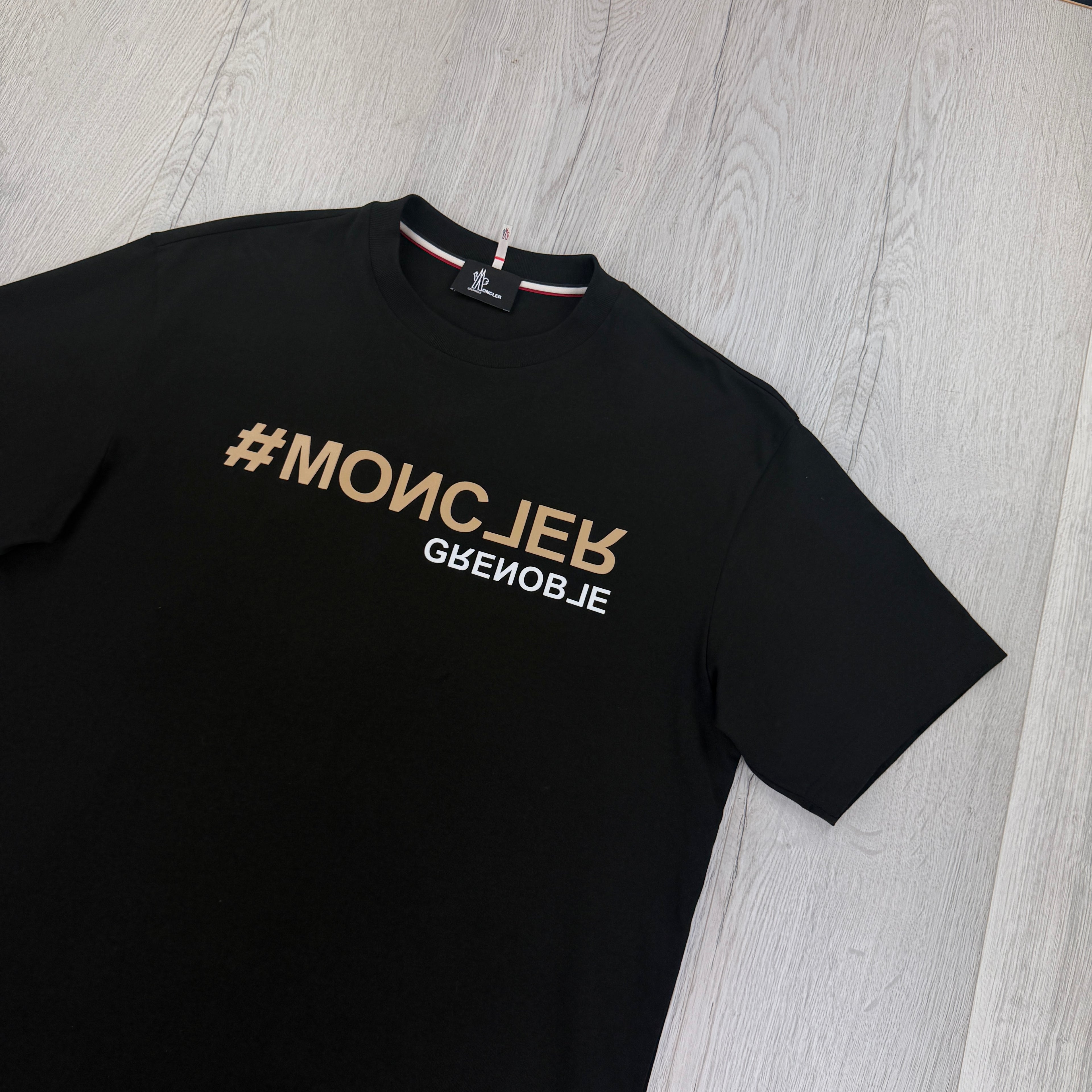 Moncler Grenoble Men’s Black T-shirt