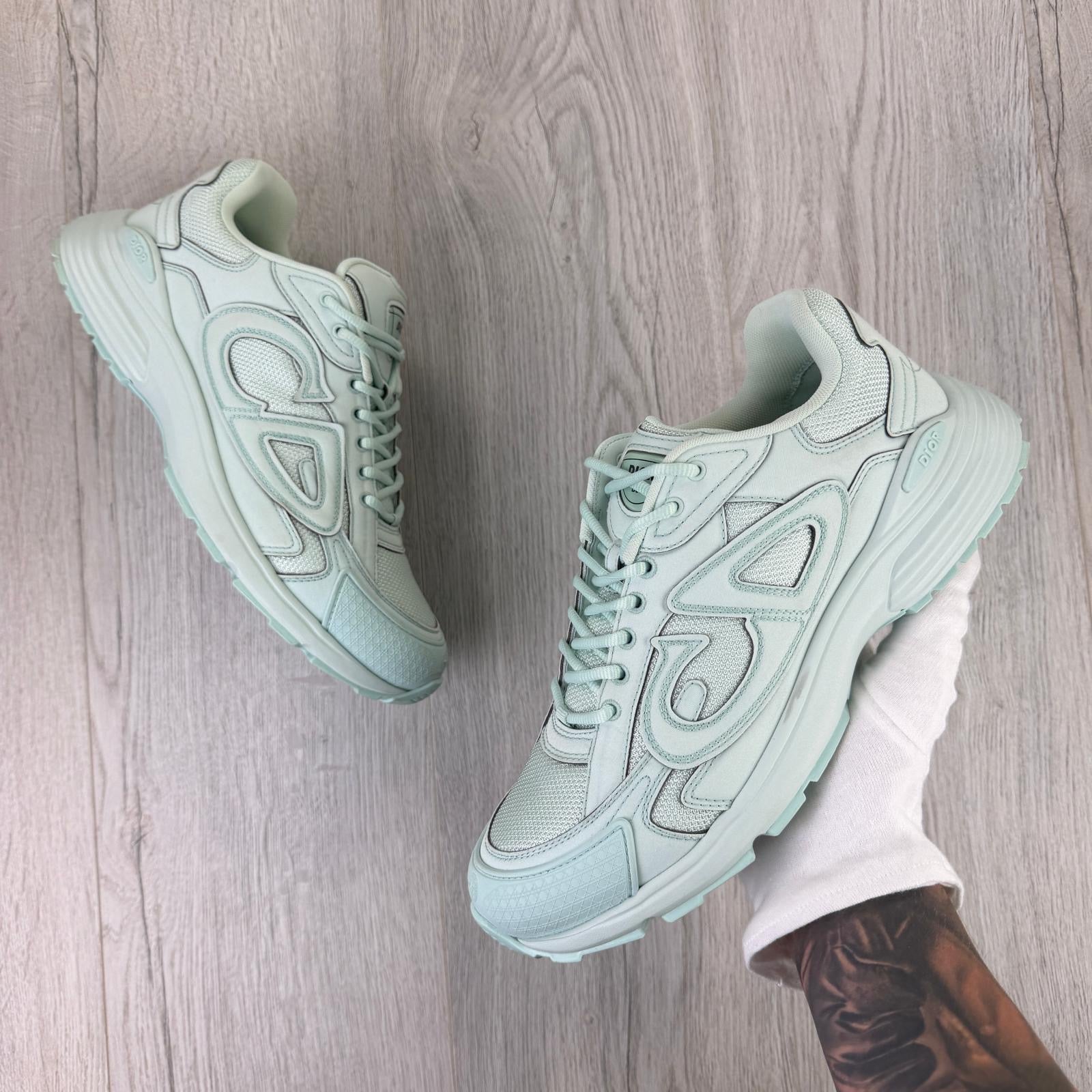 Dior x Stone Island B30 Men’s Mint Green Trainers - 43 (Uk 9)