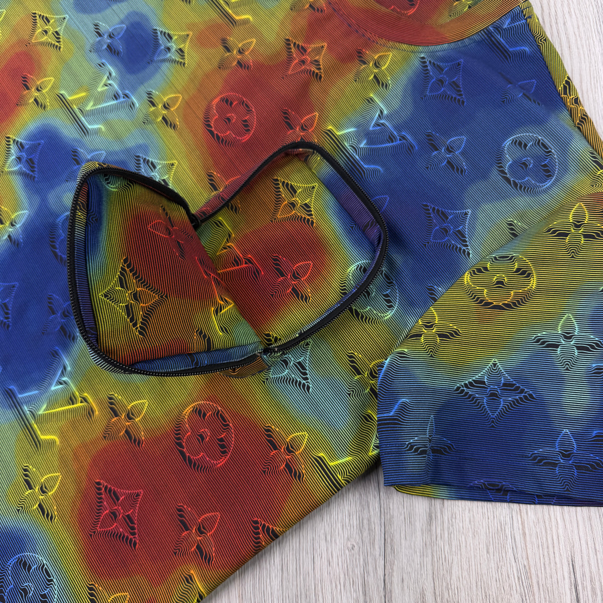 Louis Vuitton Men’s 3D Illusion 2054 T-shirt - Large (Fit XL)