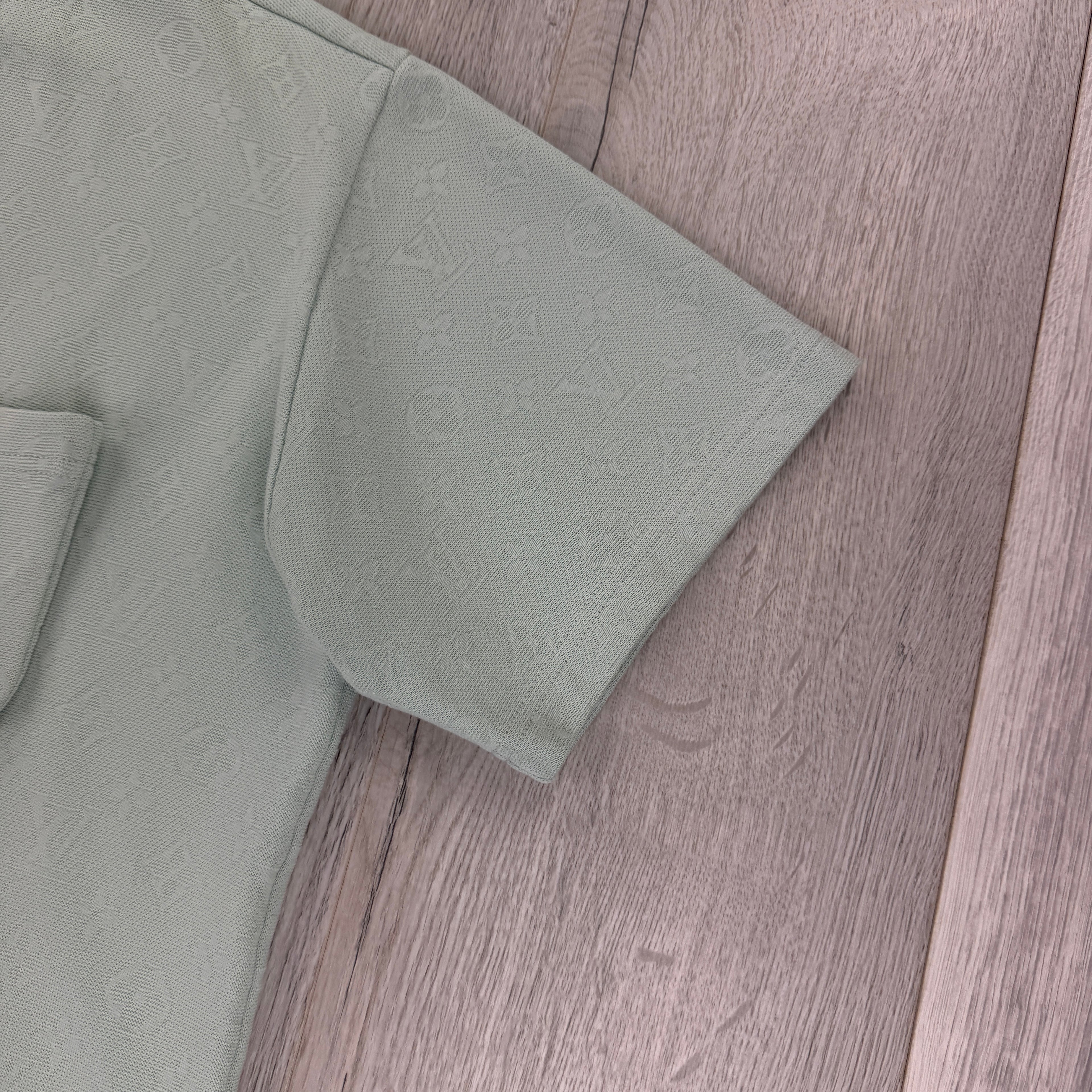 Louis Vuitton Men’s Mint Monogram 3D Pocket T-shirt - Large