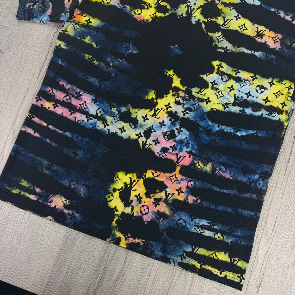 Louis Vuitton Men’s Monogram Tie Dye T-shirt - Medium