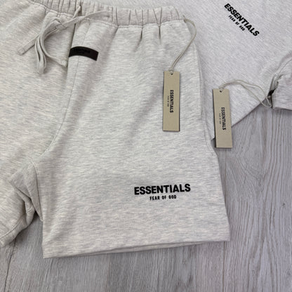 Essentials Men’s Light Oat T shirt and Short Set