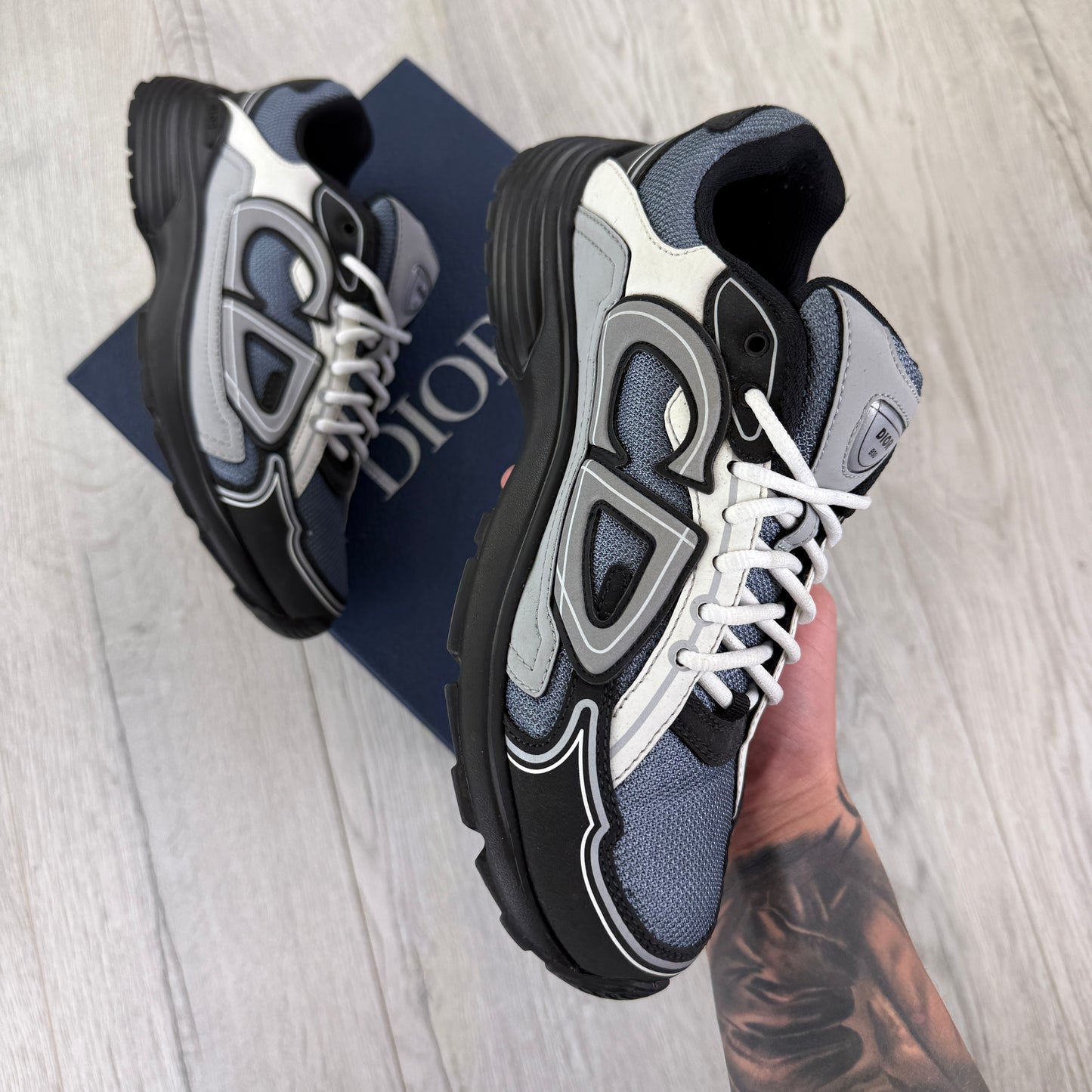 Dior B30 Men’s Grey Trainers - 40 (Uk 6/6.5)