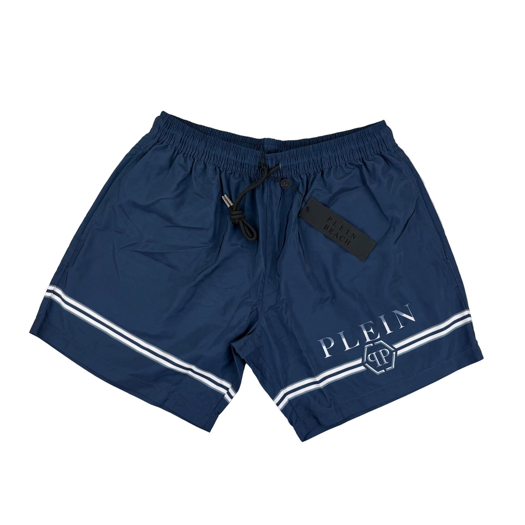 Philip Plein Beach Men’s Navy Swim Shorts
