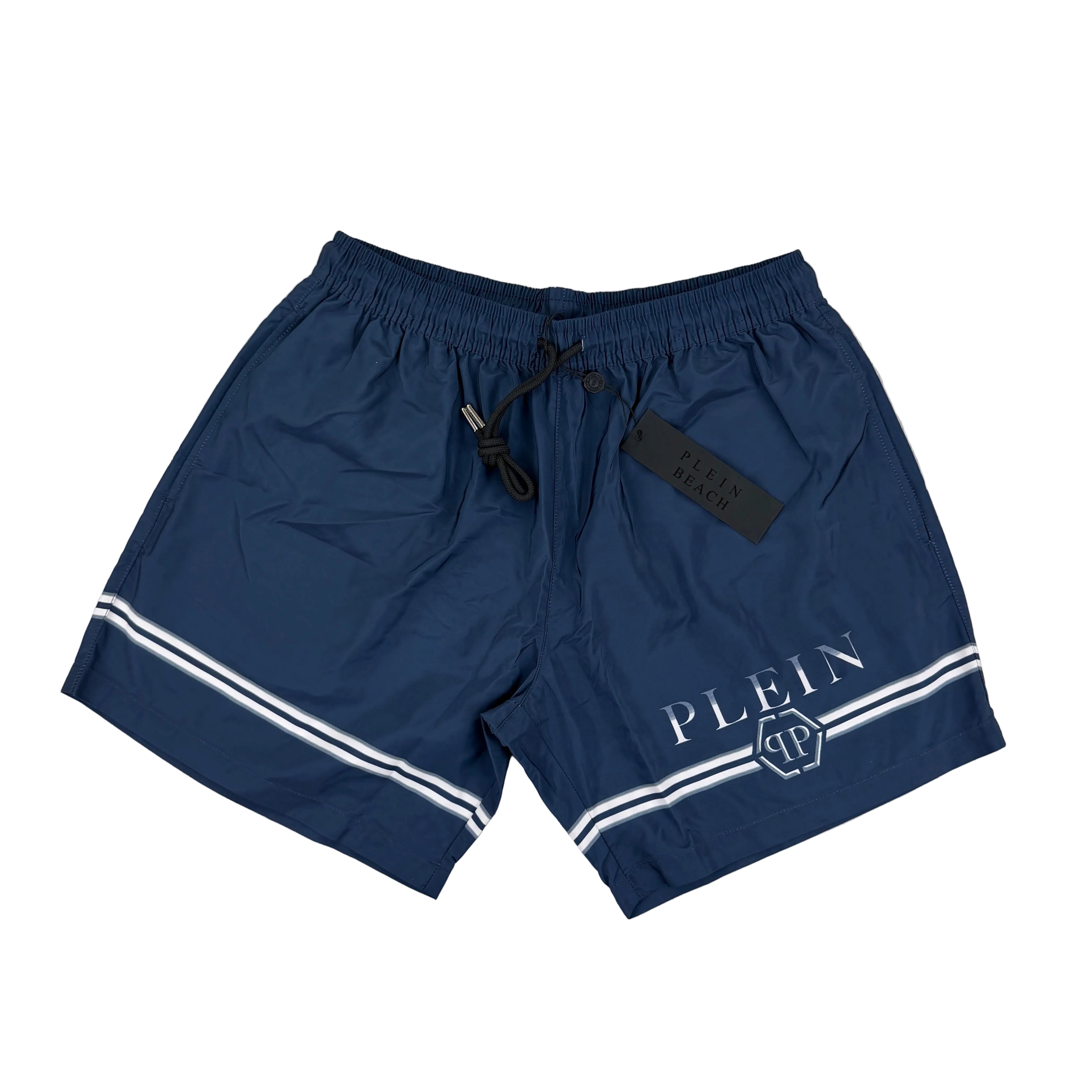 Philip Plein Beach Men’s Navy Swim Shorts