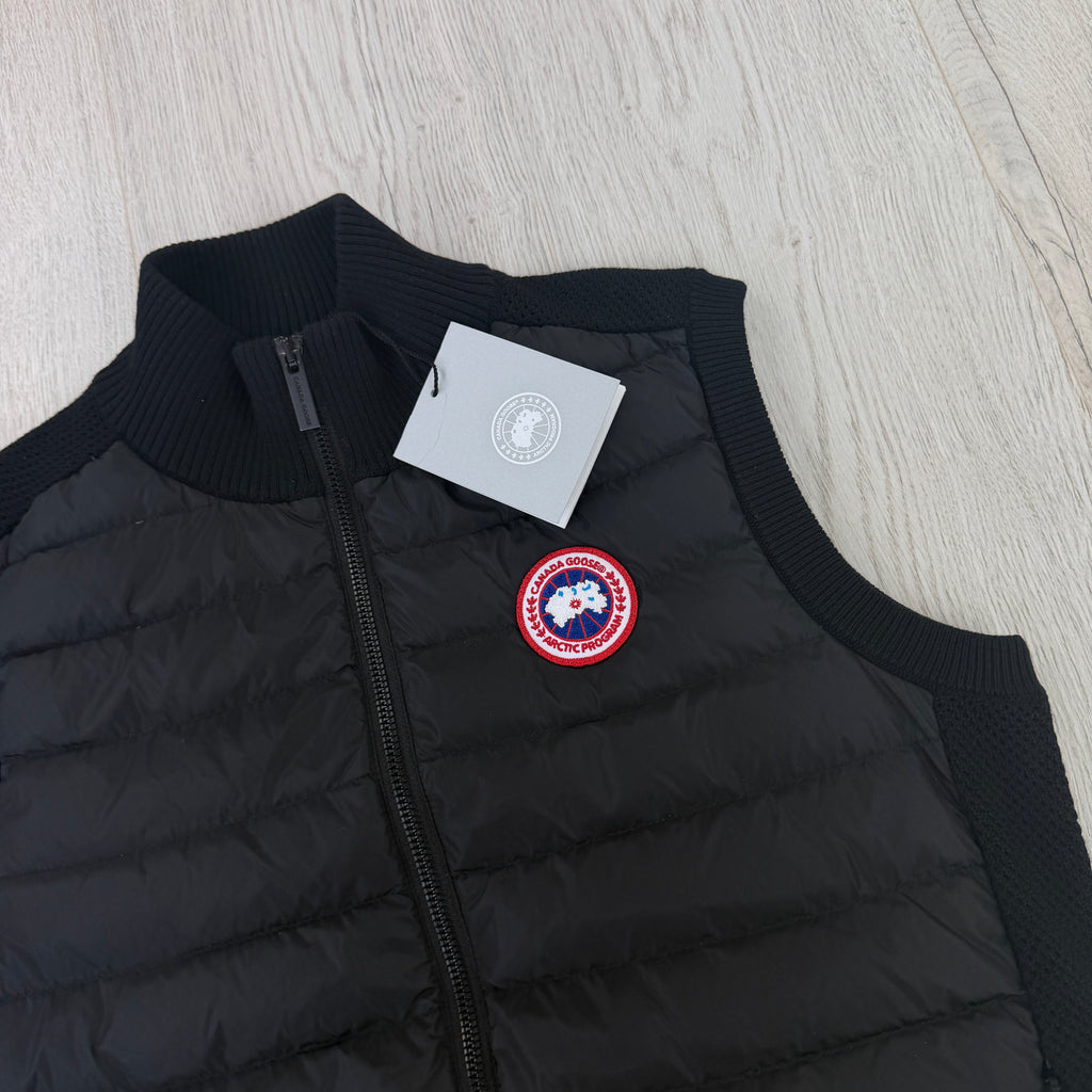 Canada Goose Men’s Black Knitted Vest Gilet - XS