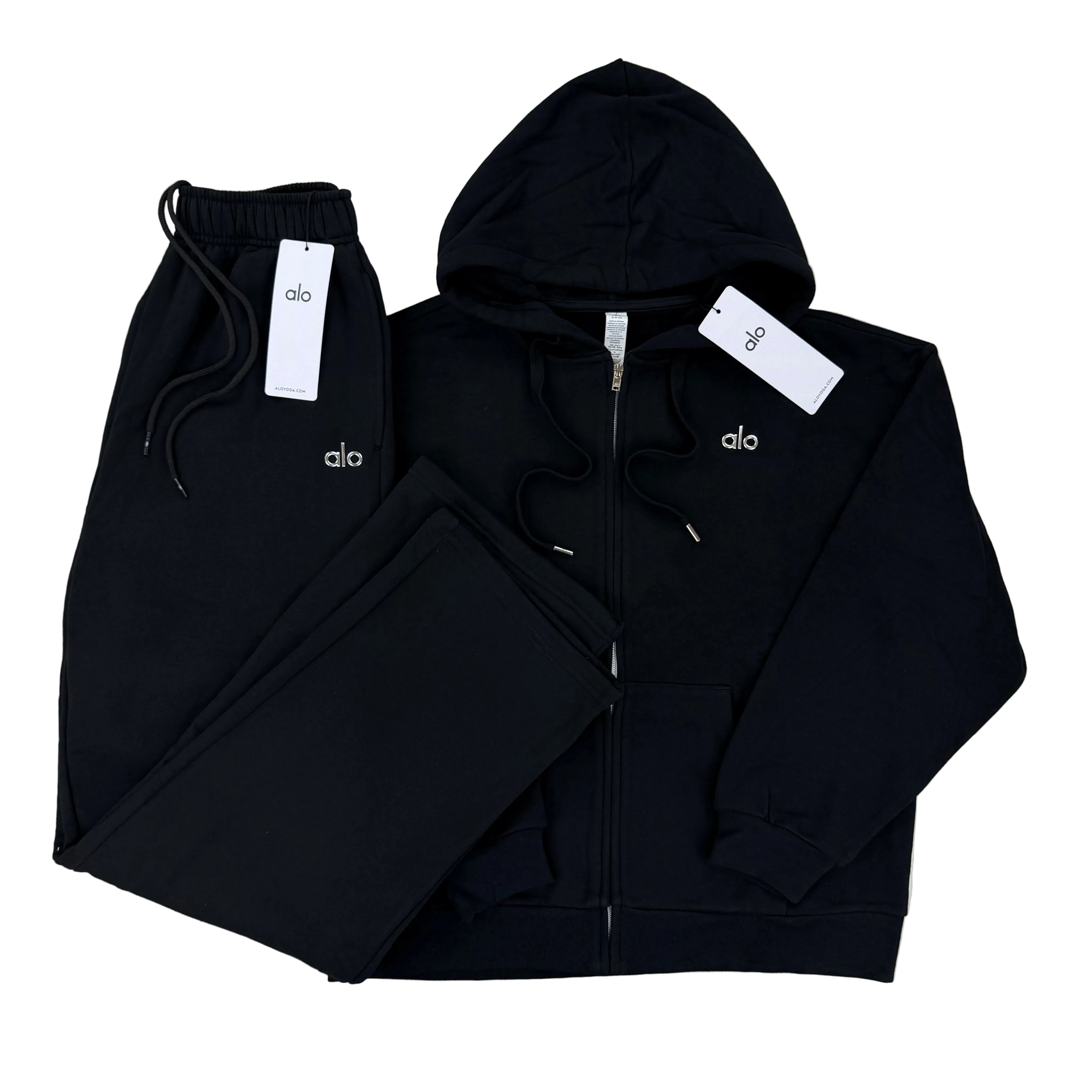 Alo Men’s Black Full Tracksuit