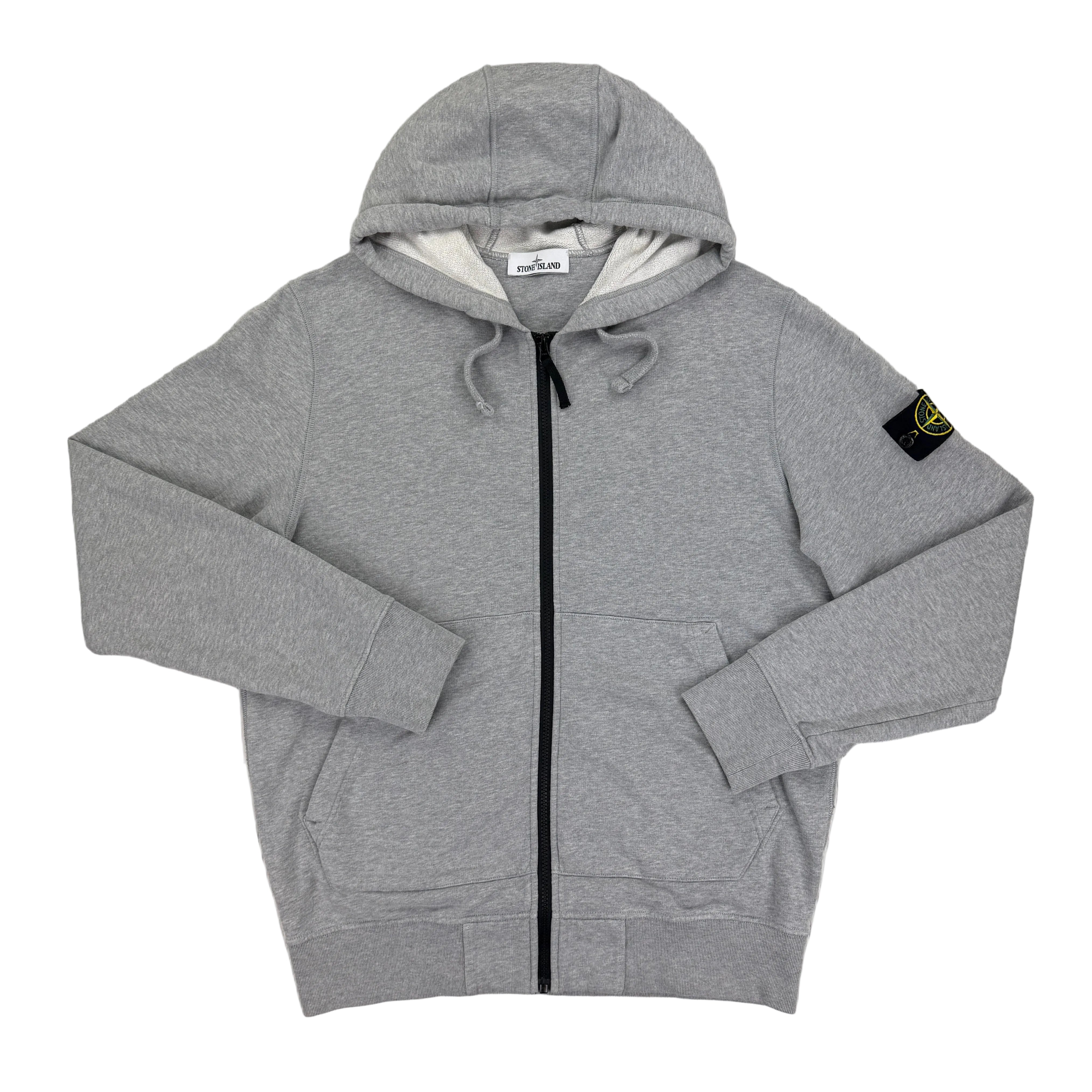 STONE  グレー XL パーカー Stone Island Men's Grey Zip-up Hoodie - XL – Trickey.store