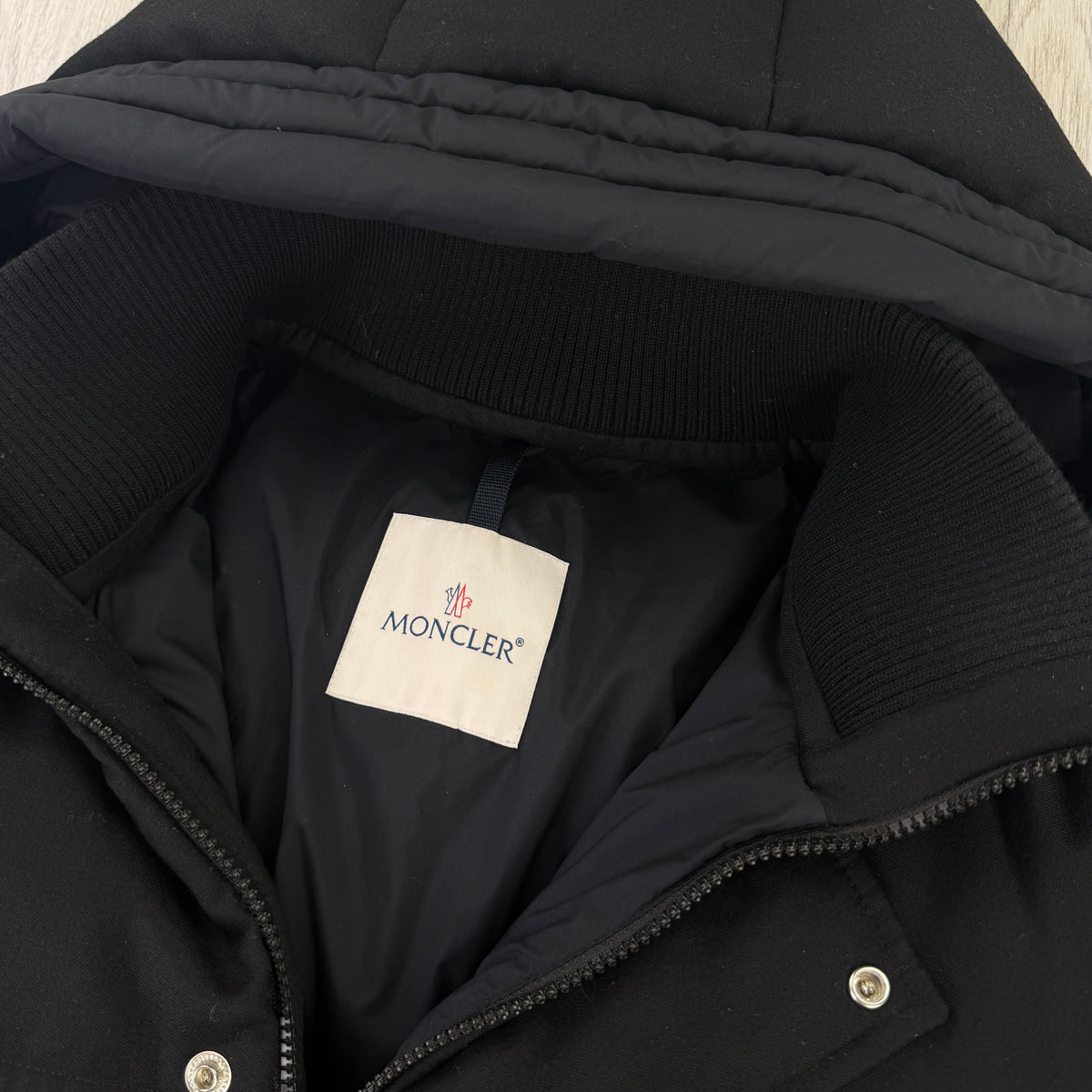 Moncler Men’s Mussala Giubbotto Black Down Jacket - Size 2