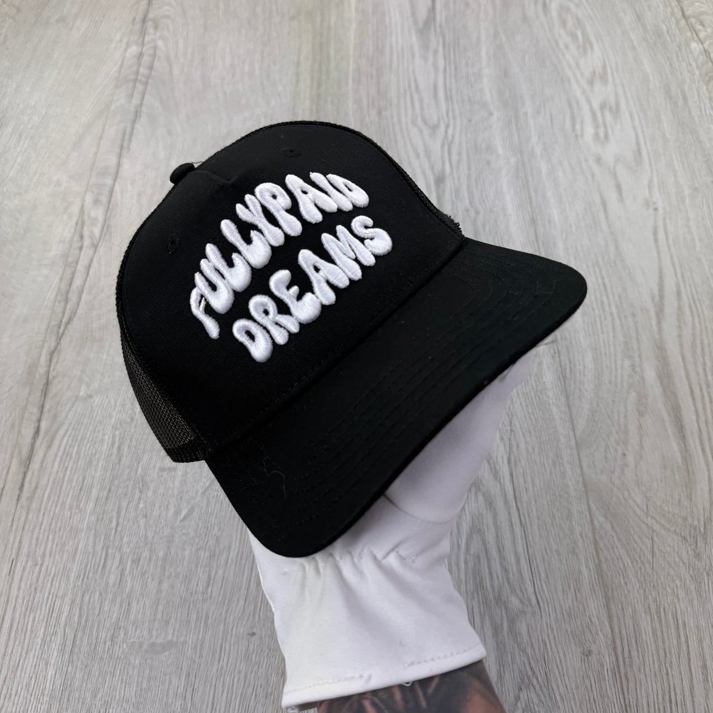 Fully Paid Mens Black Baseball Cap