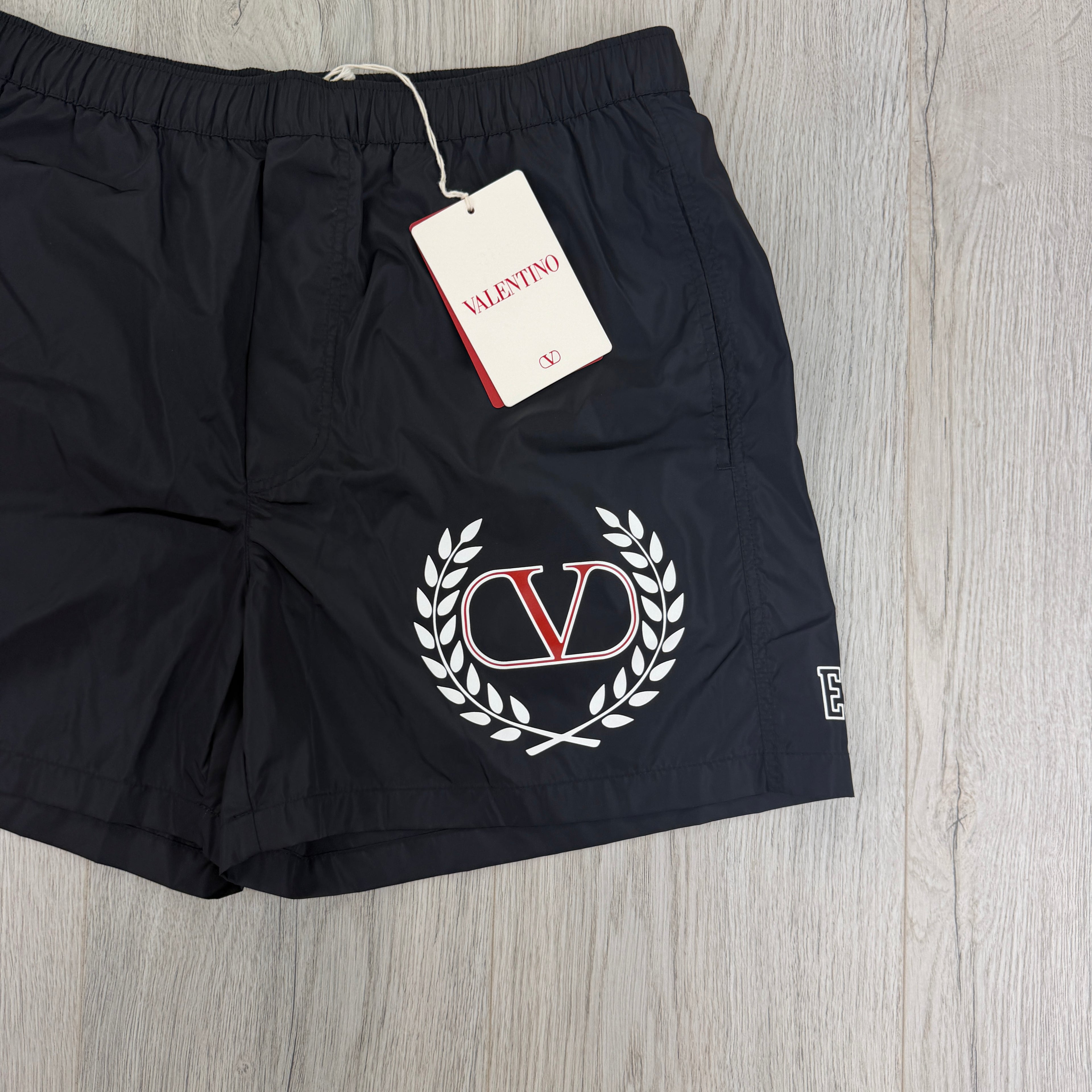 Valentino Men’s Black Swim Shorts