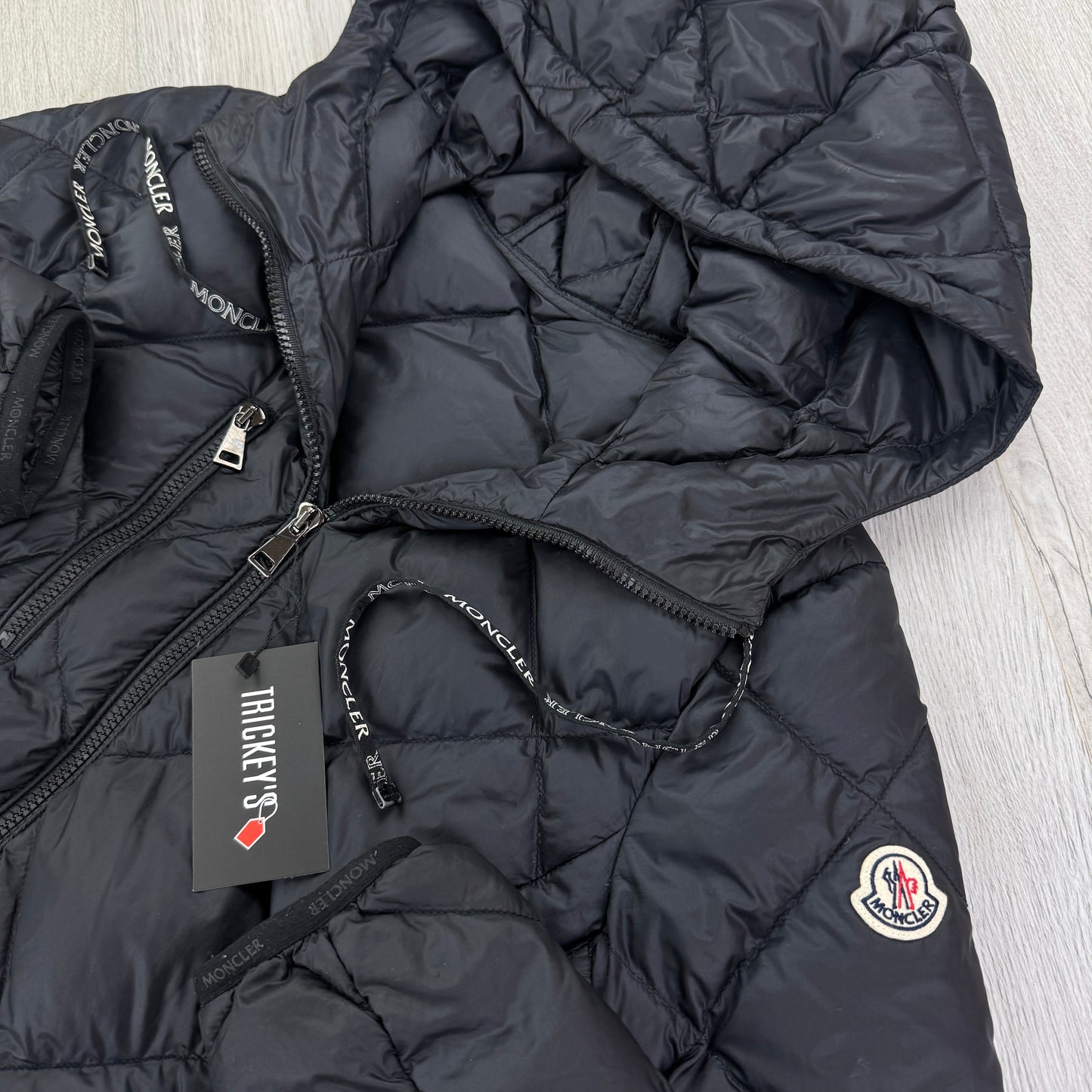 Moncler Women’s Oulx Black Zip-up Jacket - Size 3