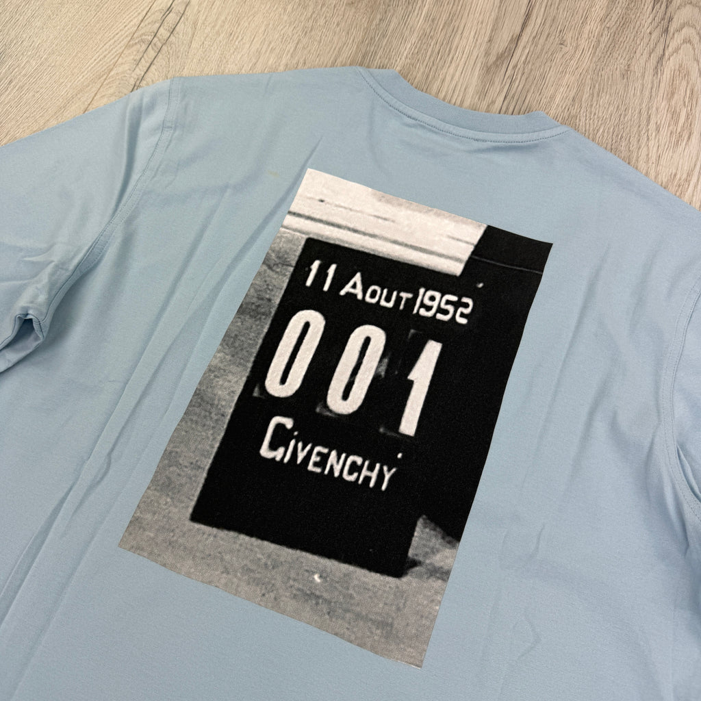 Givenchy Men’s Blue T-shirt - Large Slim
