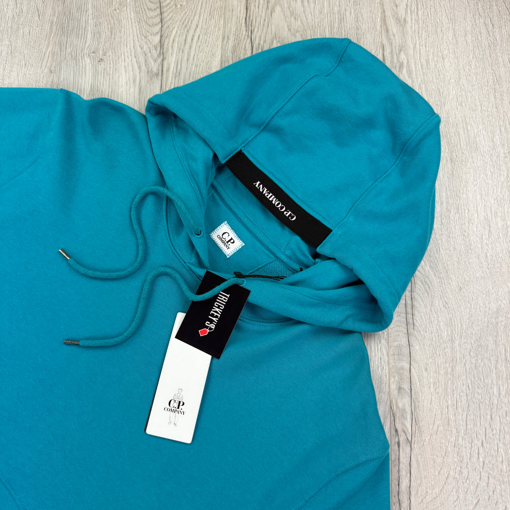 Cp Company Men’s Turquoise Pullover Hoodie - XL
