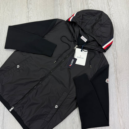 Moncler Men’s Black Maglia Cardigan - XL Slim