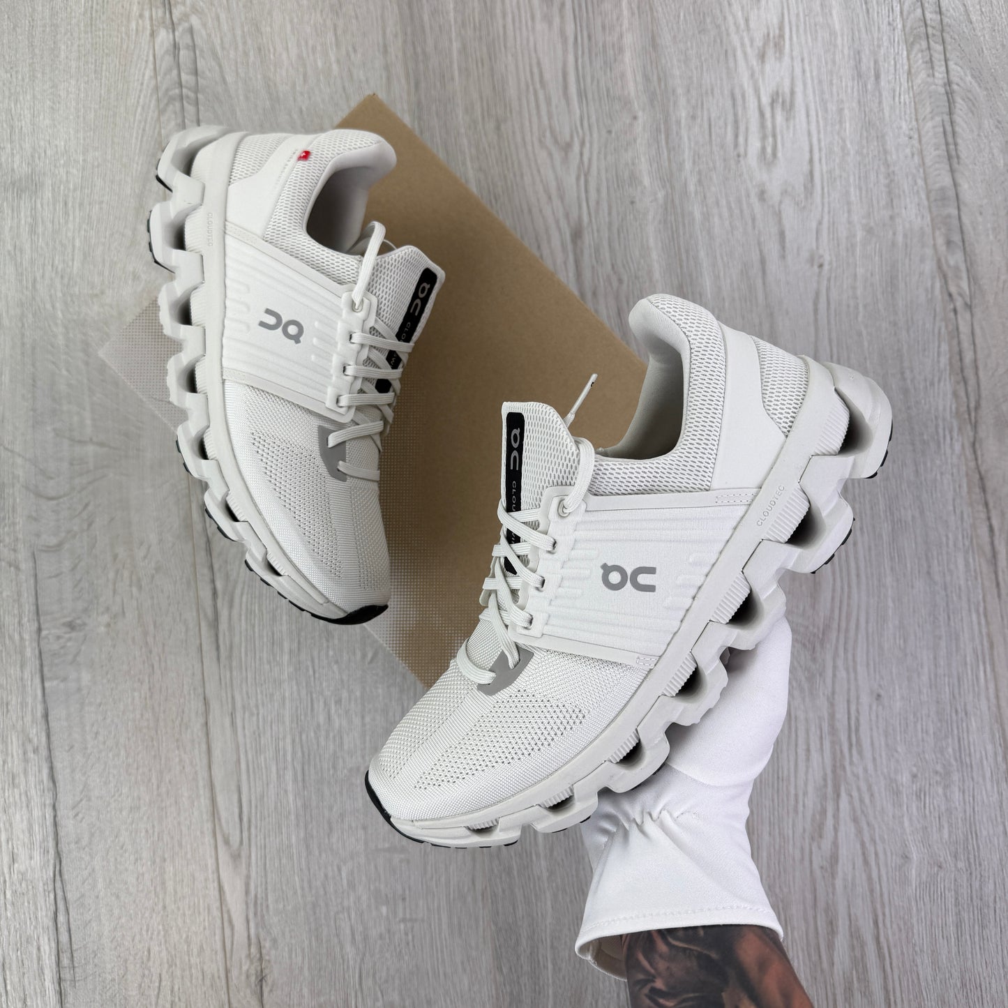 On Running Cloudswift 3 AD Ice Black Trainers