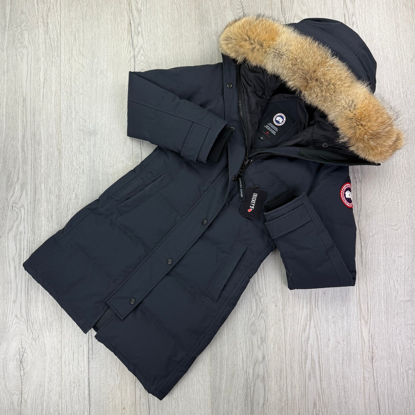 Canada Goose Women’s Navy Shelburne Parker Jacket - Small