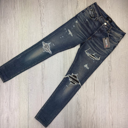 Amiri Men’s MX1 Distressed Jeans - Uk 31