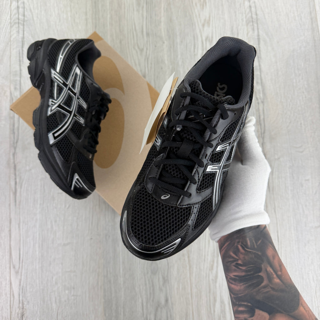 Asics Men’s Black/Pure Silver Trainers