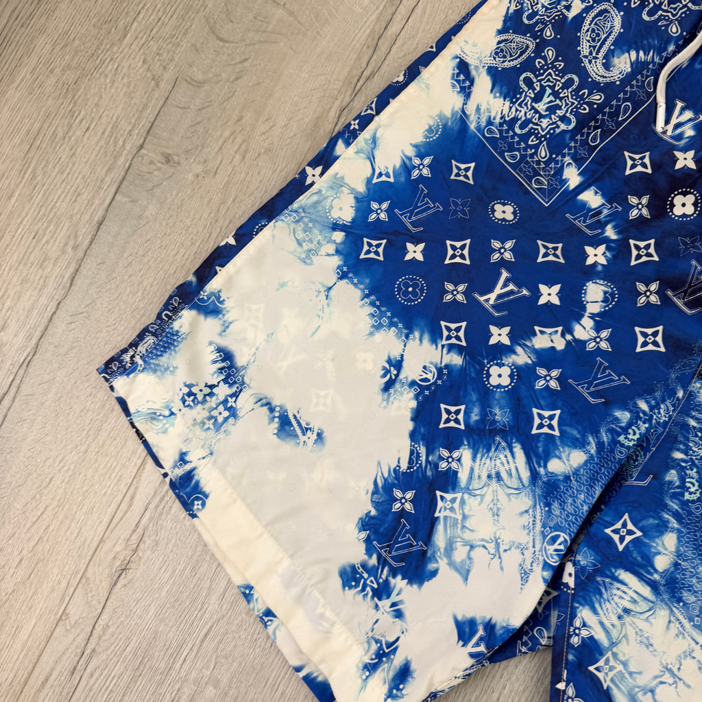 Louis Vuitton Men’s Monogram Bandana Shorts - Small (Fit Medium)