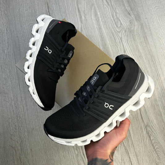 On Running Cloudswift 3 Black Trainers