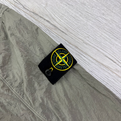 Stone Island Men’s Metal Nylon Zip-up Overshirt - Small