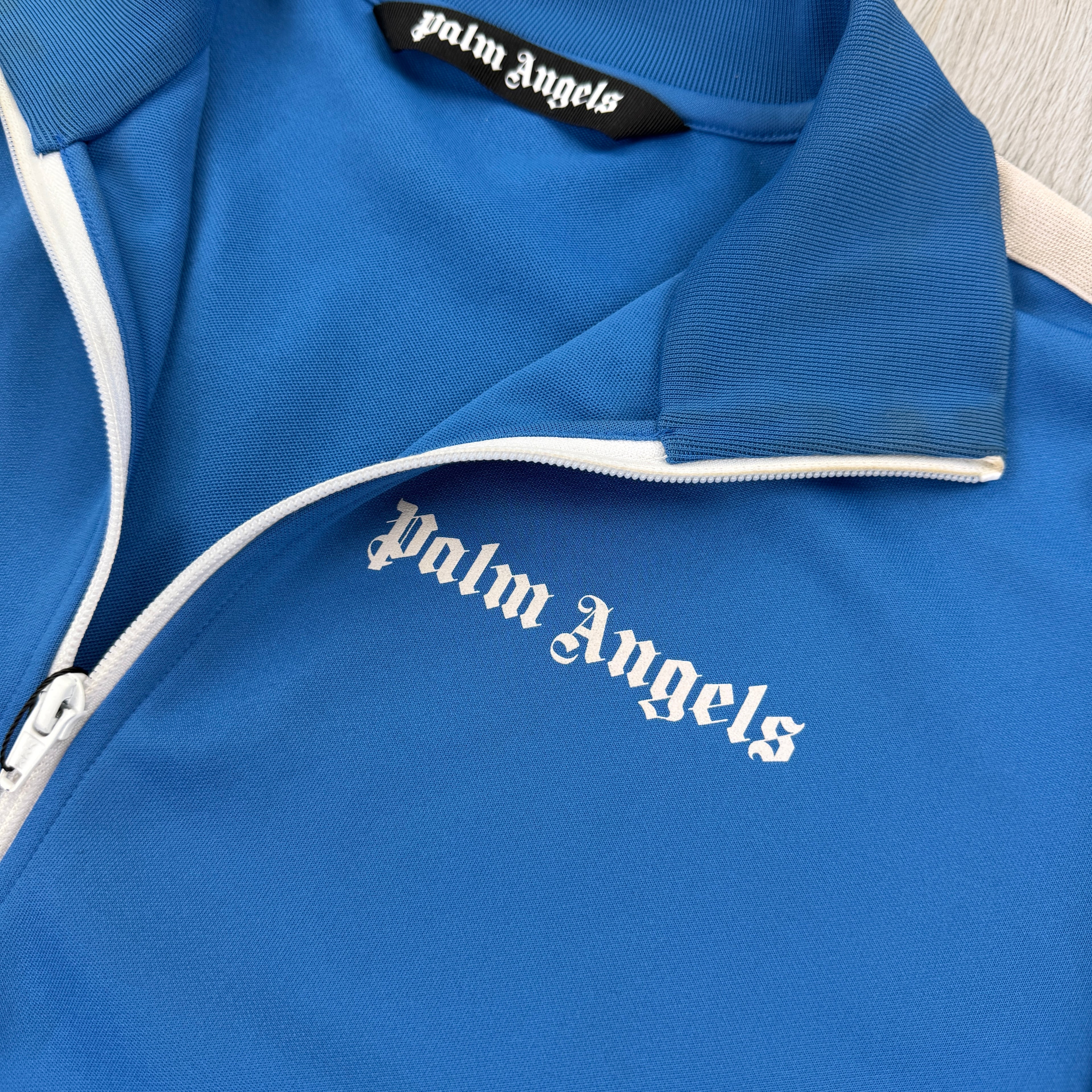 Palm Angels Men’s Blue Track Jacket - XL