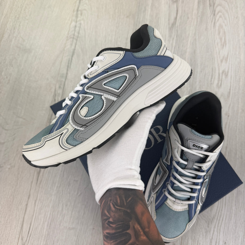Dior B30 Men’s Baby Blue & White Trainers - 41 (Fit Uk 7)