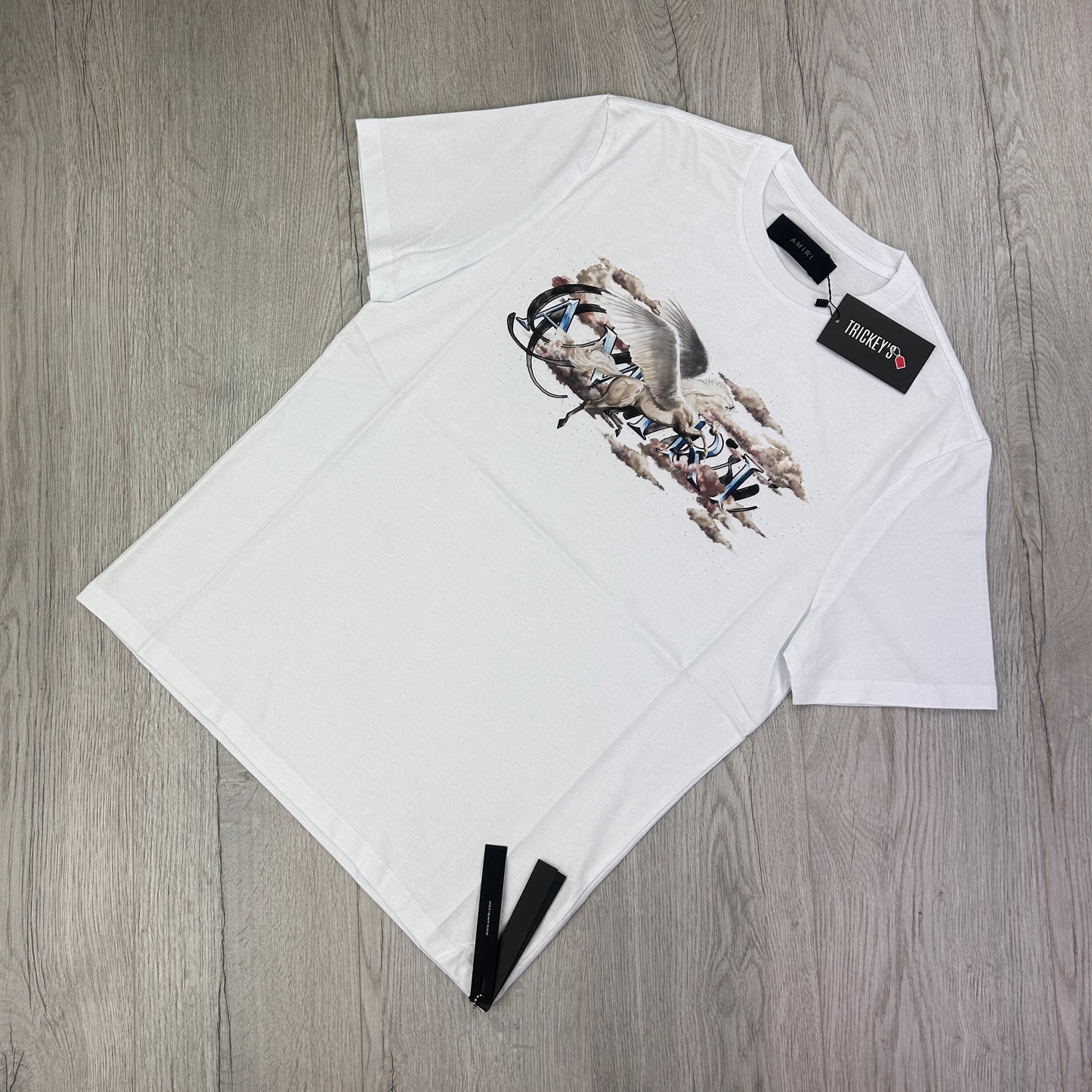 Amiri Men’s Pegasus White T-shirt