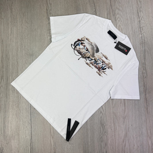 Amiri Men’s Pegasus White T-shirt