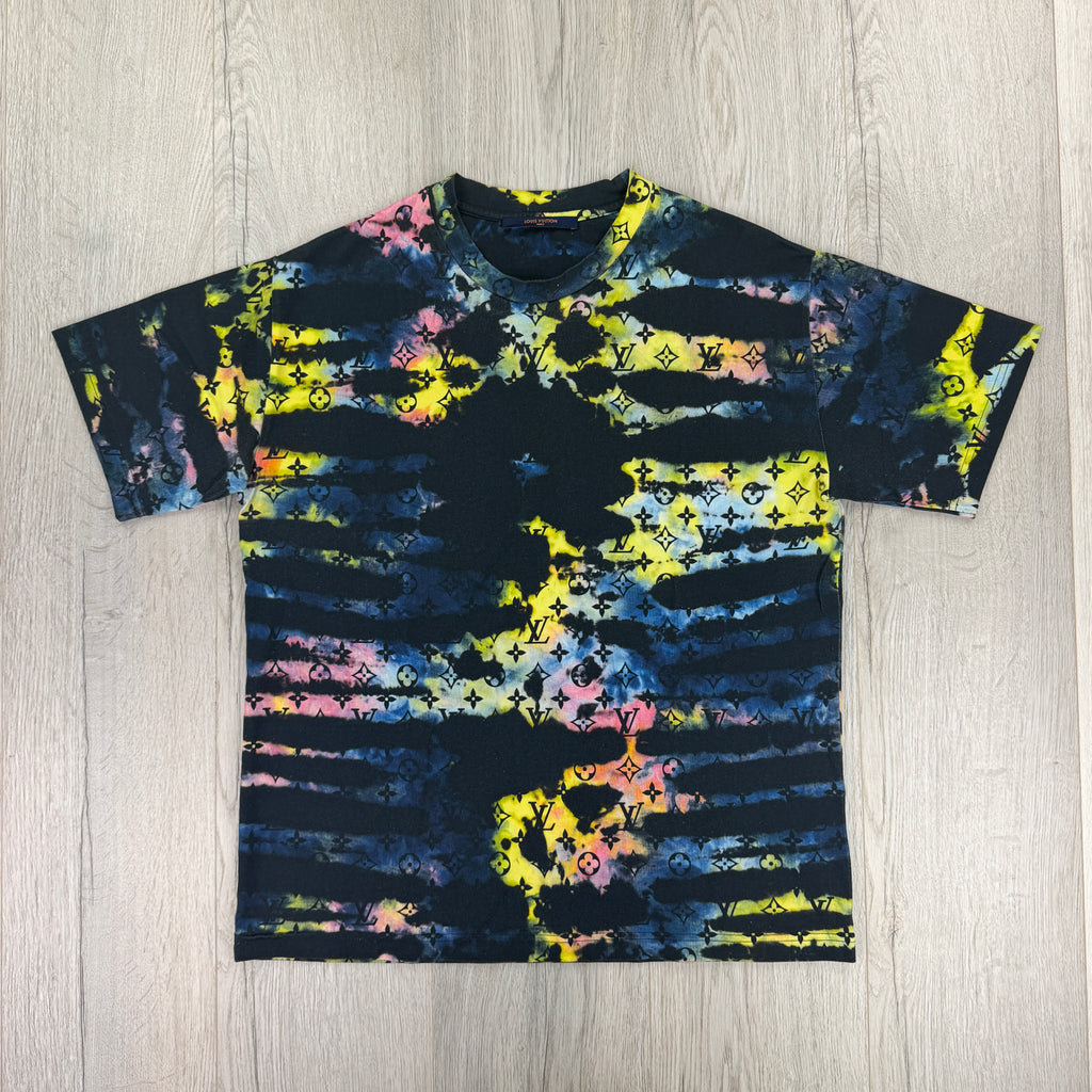 Louis Vuitton Men’s Monogram Tie Dye T-shirt - Medium