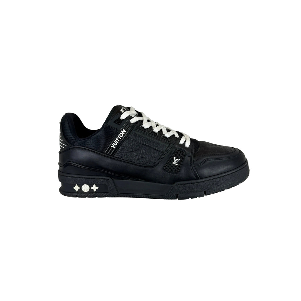 Louis Vuitton Men’s Black & White Trainers - Uk 7.5 (Fit 8/8.5)