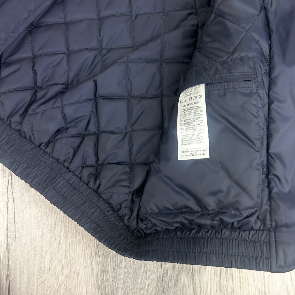 Gucci Men’s Navy Button-up Bomber Jacket - 58