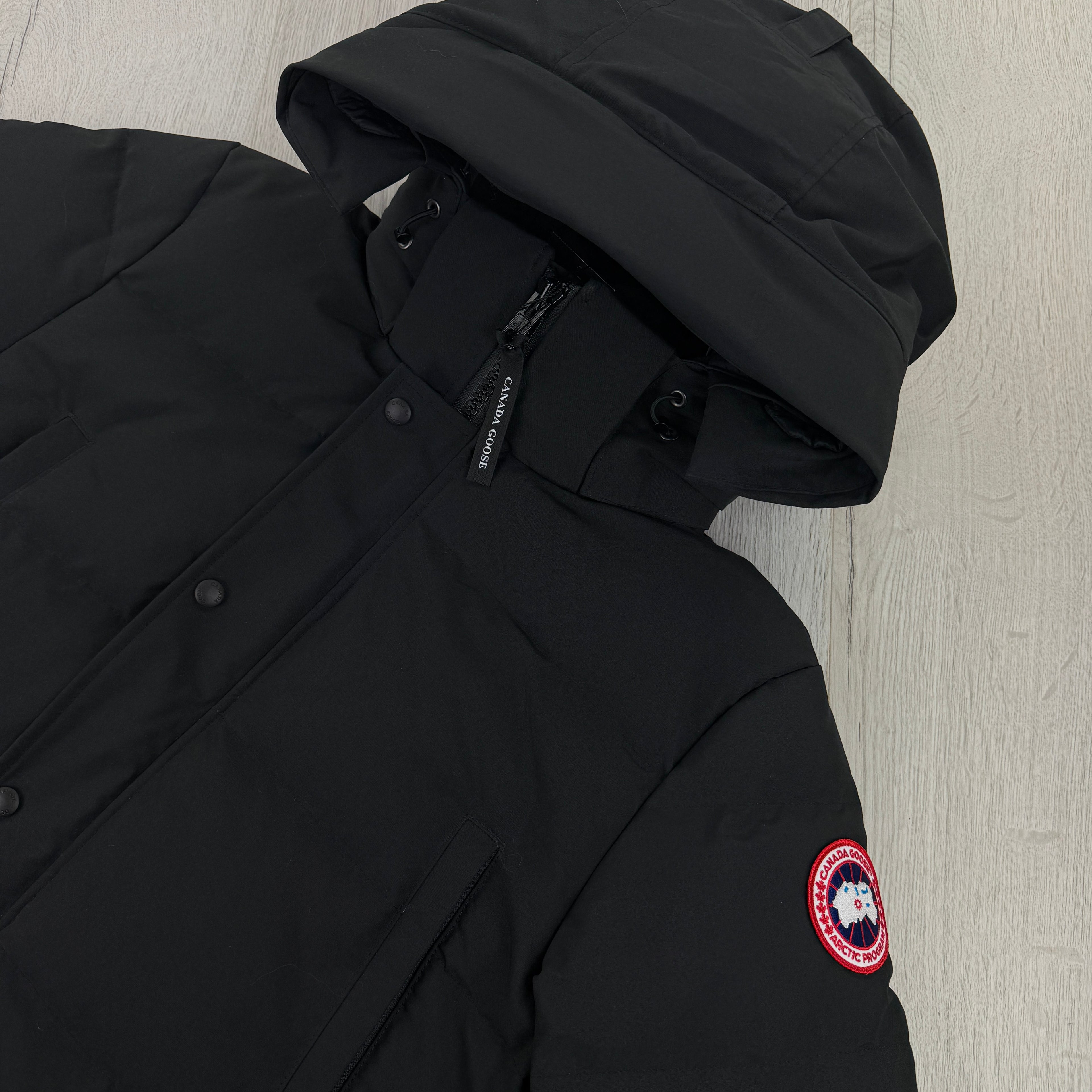 Canada Goose Men’s Black Wyndham Parker Jacket - Medium