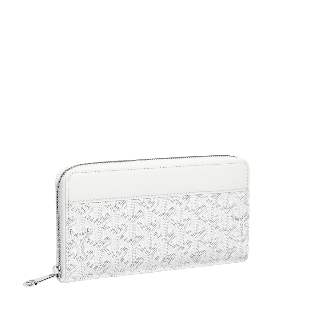 Goyard Matignon GM Wallet White