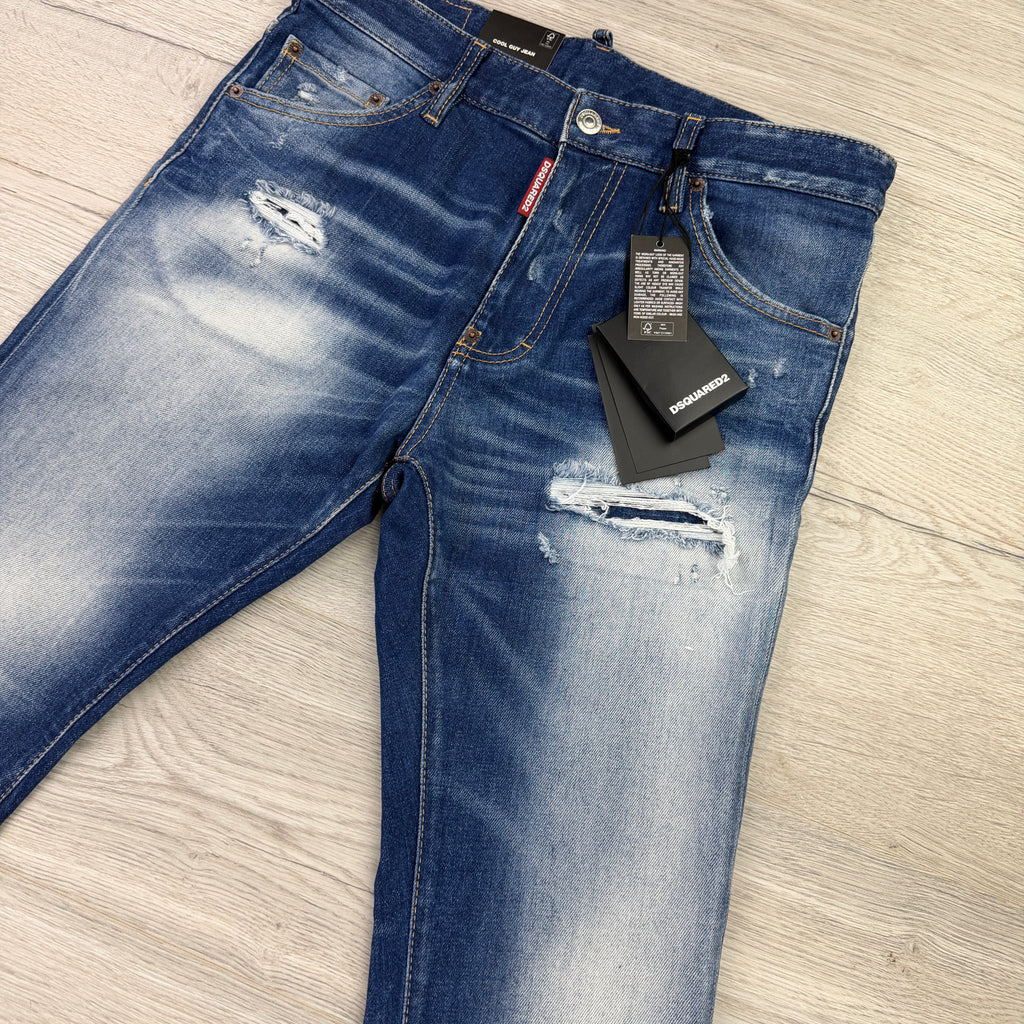 Dsquared2 Men’s Denim Distressed Cool Guy Jeans - 46 (Uk 30)