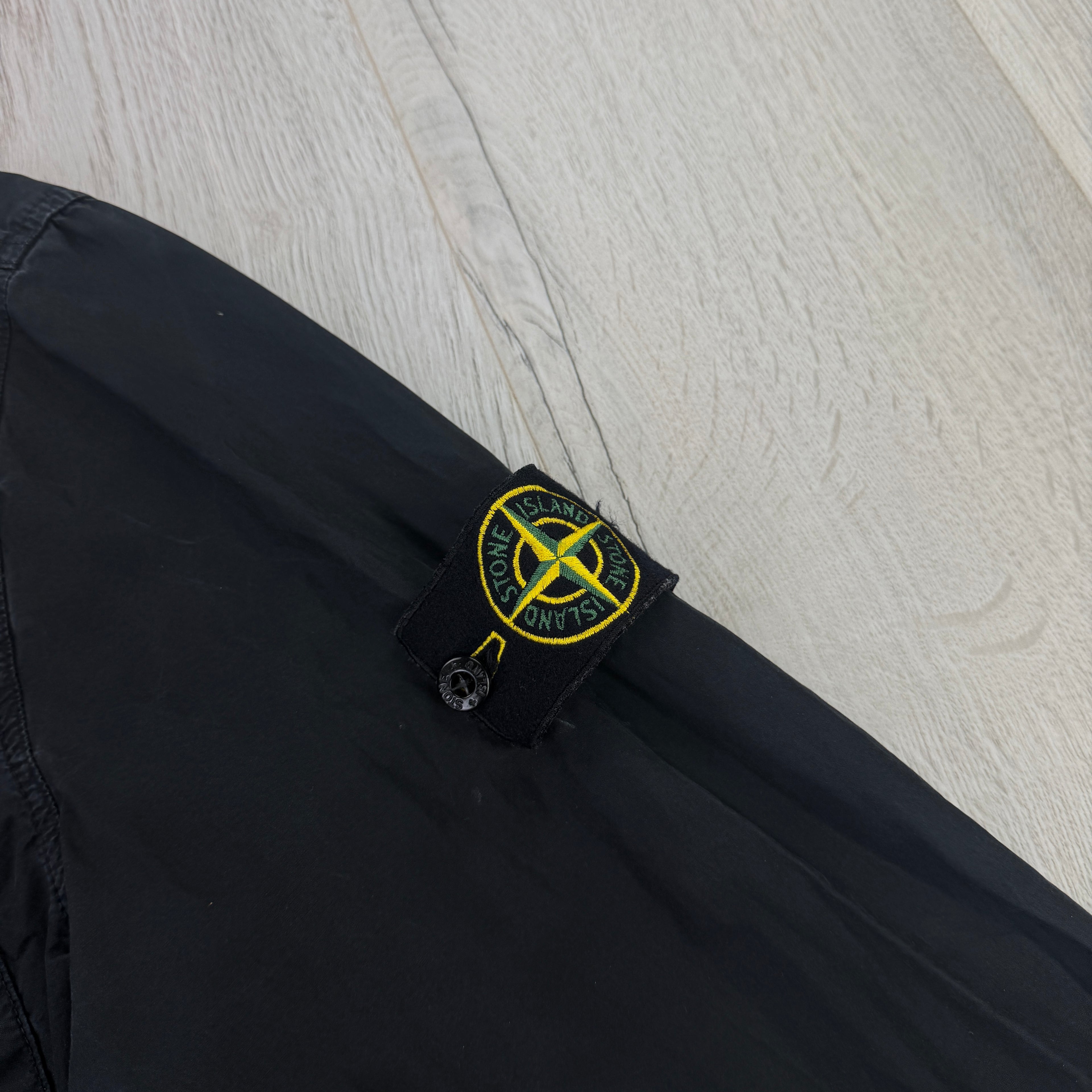 Stone Island Men’s Black Overshirt - Large