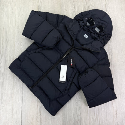 Cp Company Men’s Navy Chrone-R Down Jacket - Small