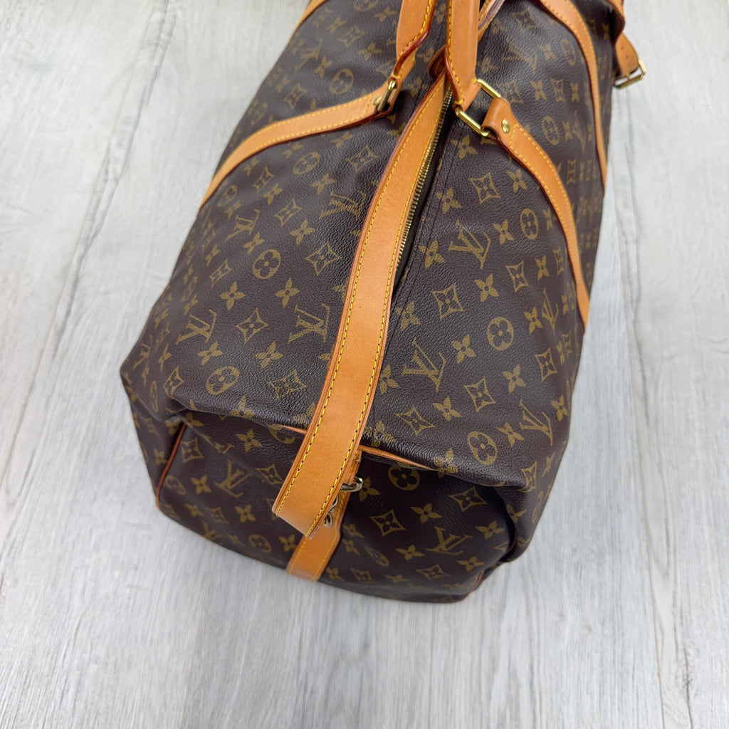 Louis Vuitton Men’s Brown Monogram Keepal Bag - 60